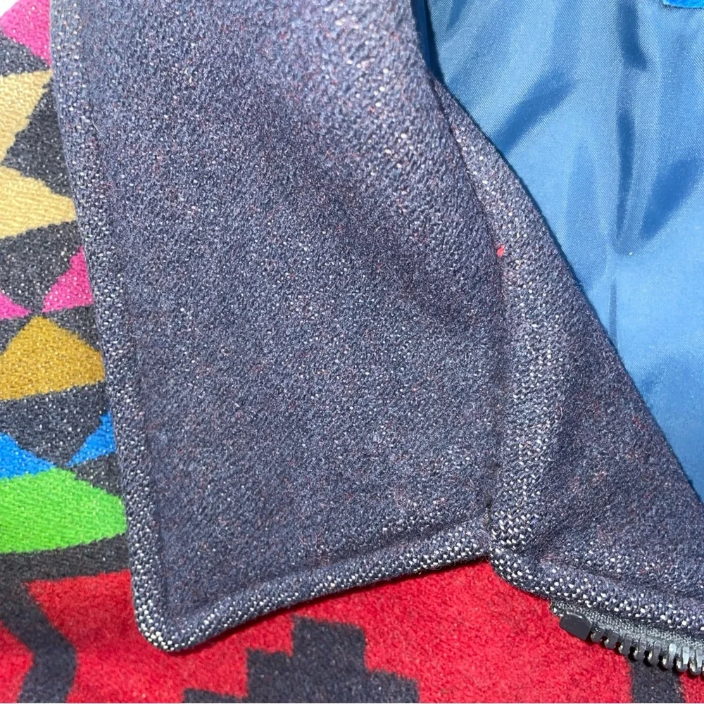 Pendleton Multicolor Geometric Bomber Jacket - Picture 14 of 14